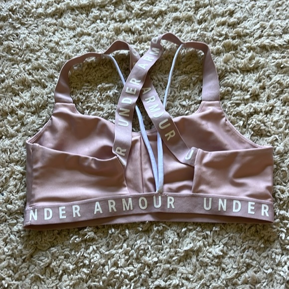 Pink Underarmour Sports Bra - Picture 2 of 2